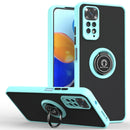 For Xiaomi Redmi Note 11 Global Q Shadow 1 Series TPU + PC Phone Case with Ring Holder(Blue)