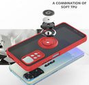 For Xiaomi Redmi Note 11 Global Q Shadow 1 Series TPU + PC Phone Case with Ring Holder(Blue)