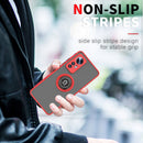 For Xiaomi 12 / 12X Q Shadow 1 Series TPU + PC Phone Case with Ring Holder(Yellow)