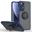 For Xiaomi 12 / 12X Q Shadow 1 Series TPU + PC Phone Case with Ring Holder(Royal Blue)