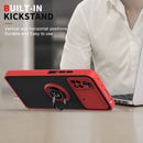 For Xiaomi Poco X4 Pro 5G Q Shadow 1 Series TPU + PC Phone Case with Ring Holder(Blue)