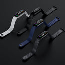For Xiaomi Mi Band 6 / 5 Willow Texture Silicone Watch Band(Dark Green)