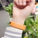 For Xiaomi Mi Band 6 / 5 Willow Texture Silicone Watch Band(Midnight Blue)