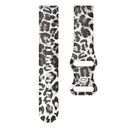For Samsung Galaxy Watch Active Printing Butterfly Buckle Silicone Watch Band(Leopard)