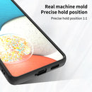 For Samsung Galaxy A53 5G Q Shadow I Ring Kickstand PC and TPU Hybrid Phone Case(Dark Green)
