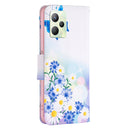 For OPPO Realme C35 Colored Drawing Pattern Leather Phone Case(Butterfly Love)