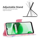 For OPPO Realme C35 Colored Drawing Pattern Leather Phone Case(Butterfly Love)