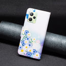 For OPPO Realme C35 Colored Drawing Pattern Leather Phone Case(Butterfly Love)