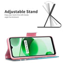 For OPPO Realme C35 Colored Drawing Pattern Leather Phone Case(Plum Blossom)