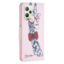 For OPPO Realme C35 Colored Drawing Pattern Leather Phone Case(Deer)