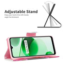 For OPPO Realme C35 Colored Drawing Pattern Leather Phone Case(Sun Flower)
