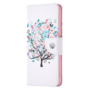 For OPPO Realme C35 Colored Drawing Pattern Leather Phone Case(Tree)