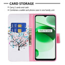 For OPPO Realme C35 Colored Drawing Pattern Leather Phone Case(Tree)