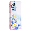 For Xiaomi 12 Pro Colored Drawing Pattern Leather Phone Case(Butterfly Love)