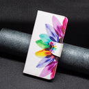 For Xiaomi 12 Pro Colored Drawing Pattern Leather Phone Case(Sun Flower)