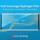 For OPPO Find X5 Pro 2 PCS IMAK Curved Full Screen Hydrogel Film Front Protector