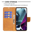 For Motorola Moto G200 5G / Edge S30 5G Lambskin Texture Pure Color Leather Phone Case(Yellow)