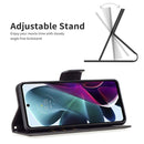 For Motorola Moto G200 5G / Edge S30 5G Lambskin Texture Pure Color Leather Phone Case(Black)
