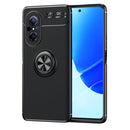 For Huawei nova 9 SE Metal Ring Holder TPU Phone Case(Black)