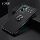 For Huawei nova 9 SE Metal Ring Holder TPU Phone Case(Black)