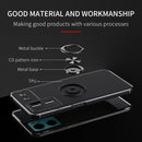 For Huawei nova 9 SE Metal Ring Holder TPU Phone Case(Black)
