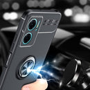 For Huawei nova 9 SE Metal Ring Holder TPU Phone Case(Red)