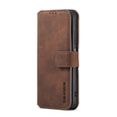 For Samsung Galaxy A13 4G DG.MING Retro Oil Edge Flip Leather Phone Case(Coffee)