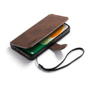 For Samsung Galaxy A13 4G DG.MING Retro Oil Edge Flip Leather Phone Case(Coffee)