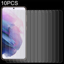 10 PCS 0.26mm 9H 2.5D Tempered Glass Film For Samsung Galaxy S21+ 5G, Fingerprint Unlocking Is Not Supported