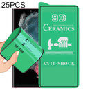 25 PCS 9D Full Screen Glue Ceramic Film For Samsung Galaxy S22 Ultra 5G