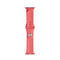 For Apple Watch Series 7 41mm / 6 & SE & 5 & 4 40mm / 3 & 2 & 1 38mm Mutural Liquid Silicone Watch Band(Watermelon Red)