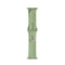 For Apple Watch Series 7 41mm / 6 & SE & 5 & 4 40mm / 3 & 2 & 1 38mm Mutural Liquid Silicone Watch Band(Mint Green)