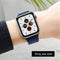 For Apple Watch Series 7 41mm / 6 & SE & 5 & 4 40mm / 3 & 2 & 1 38mm Mutural Liquid Silicone Watch Band(Red)