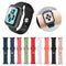 For Apple Watch Series 7 41mm / 6 & SE & 5 & 4 40mm / 3 & 2 & 1 38mm Mutural Liquid Silicone Watch Band(Blue)
