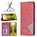 For Google Pixel 7 5G Prismatic Invisible Magnetic Leather Phone Case(Red)