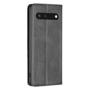 For Google Pixel 7 5G Prismatic Invisible Magnetic Leather Phone Case(Black)