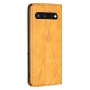 For Google Pixel 7 5G Prismatic Invisible Magnetic Leather Phone Case(Yellow)
