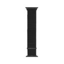For Apple Watch Series 7 45mm / 6 & SE & 5 & 4 44mm / 3 & 2 & 1 42mm Mutural Nylon Watch Band(Black)