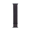 For Apple Watch Series 7 45mm / 6 & SE & 5 & 4 44mm / 3 & 2 & 1 42mm Mutural Nylon Watch Band(Black Red)