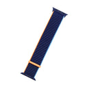 For Apple Watch Series 7 45mm / 6 & SE & 5 & 4 44mm / 3 & 2 & 1 42mm Mutural Nylon Watch Band(Dark Navy Blue)