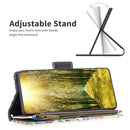 For Xiaomi Redmi 10C Colored Drawing Pattern Zipper Leather Phone Case(Big Tree)