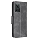 For OPPO Realme GT Neo3 Lambskin Texture Pure Color Leather Phone Case(Black)