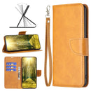 For Google Pixel 7 5G Lambskin Texture Pure Color Leather Phone Case(Yellow)