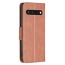 For Google Pixel 7 5G Lambskin Texture Pure Color Leather Phone Case(Brown)