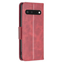 For Google Pixel 7 5G Lambskin Texture Pure Color Leather Phone Case(Red)