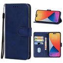 Leather Phone Case For iPhone 14 Pro Max(Blue)