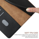 For OPPO Realme C31 Genuine Leather Fingerprint-proof Horizontal Flip Phone Case(Black)