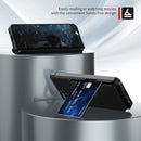 For Samsung Galaxy S21 5G Magnetic Wallet Card Bag Leather Phone Case(Black)