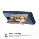 For Samsung Galaxy S20 Ultra Magnetic Wallet Card Bag Leather Phone Case(Navy Blue)