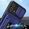For Motorola Edge 20 Lite Sliding Camshield Card Phone Case(Dark Green)